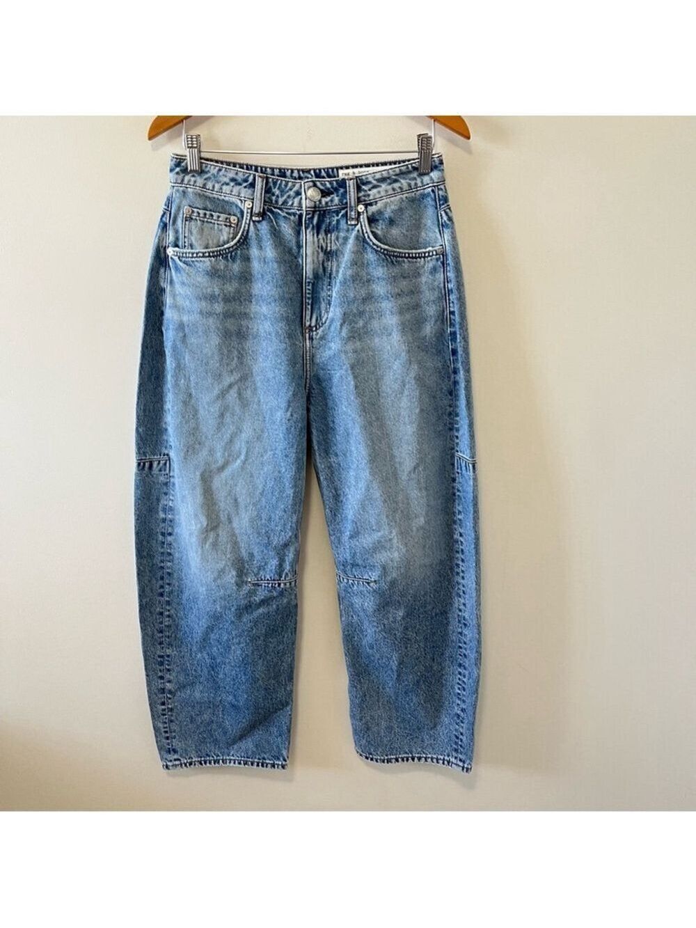 NWT rag & bone Charlie High-Rise Barrel Jeans Size 26 - Picture 3 of 13